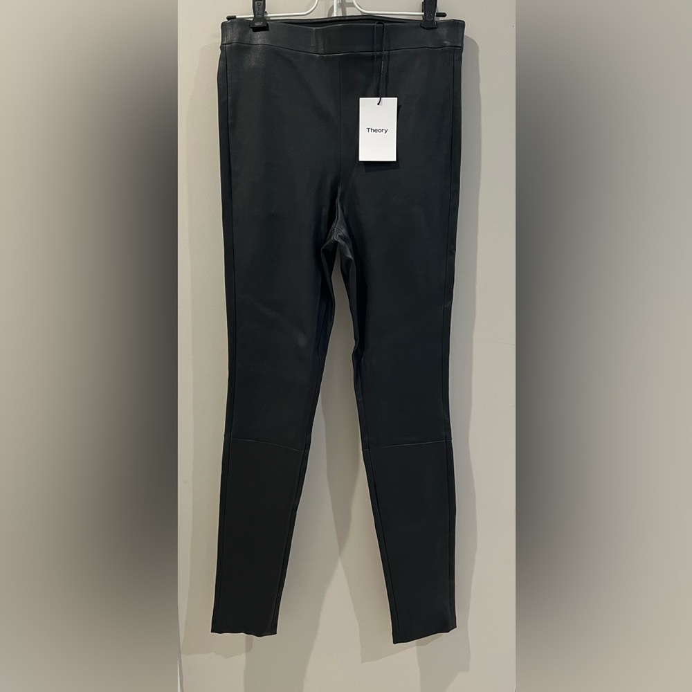 Theory Adbelle Leather Leggings